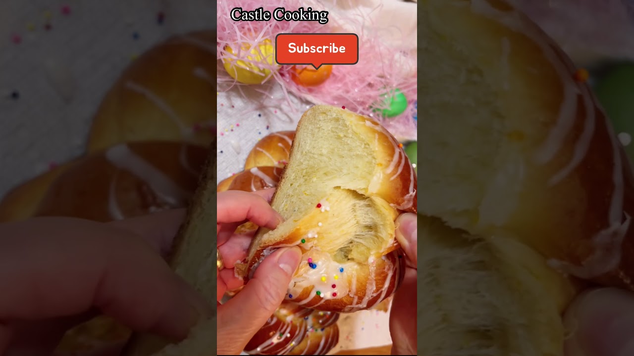 Italian Easter Bread / Easter Wreth Bread / Tangzhong Bread 