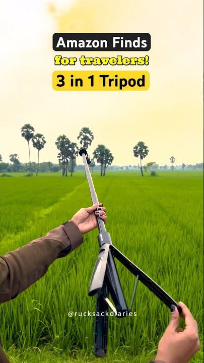 3 in 1 Tripod, Monopod, Phone Holder and Camera Holder