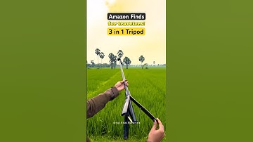 3 in 1 Tripod, Monopod, Phone Holder and Camera Holder