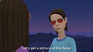(For @JudgeCarl) Arianna And Friends Watch The Solar Eclipse