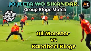 All Monster vs Kandheri Kings | Turf Cricket Championship | Eliminators Match | screenshot 5