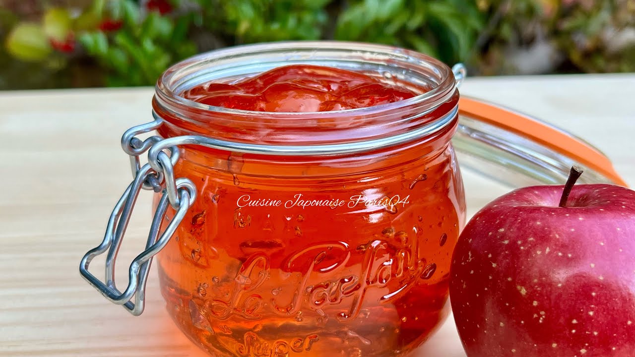 りんごジャムです。 Homemade Apple Jelly Recipe | りんごジャム | Japanese Cuisine
