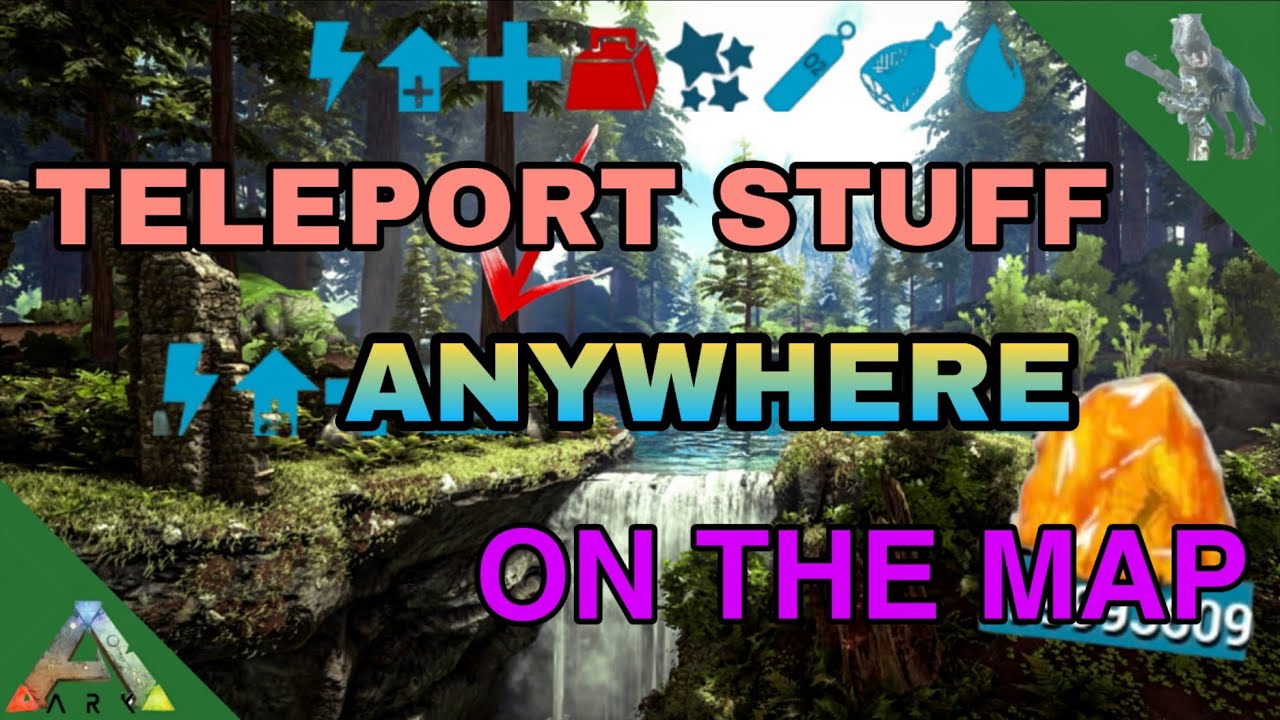 Ark Survival Teleport Map : Ark ASA: All Console Commands & Cheats in ...