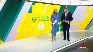 Seven News - Angie Asimus & Michael Usher First Night 26.7.2024