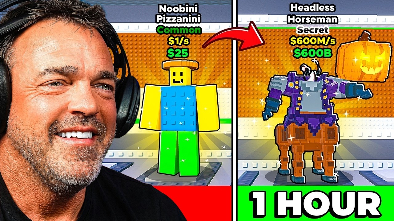 I Let My Dad Trade For Me In Steal A Brainrot