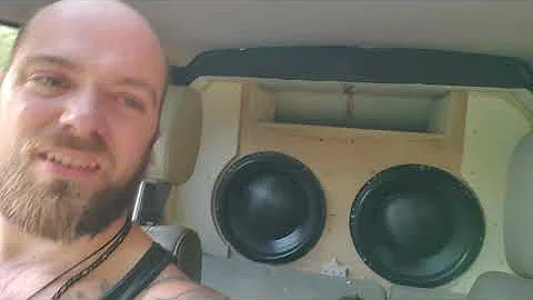 2 Sundown ZV4 18s with Corey Otis Recones!!! Alternator Mock Up F250!!