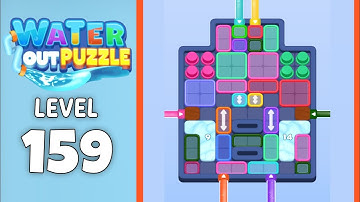 Water Out Puzzle level 159 solution