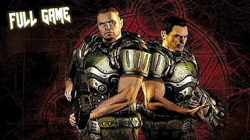 Doom 3 Co-Op - Xbox System Link - FULL GAME with Commentary