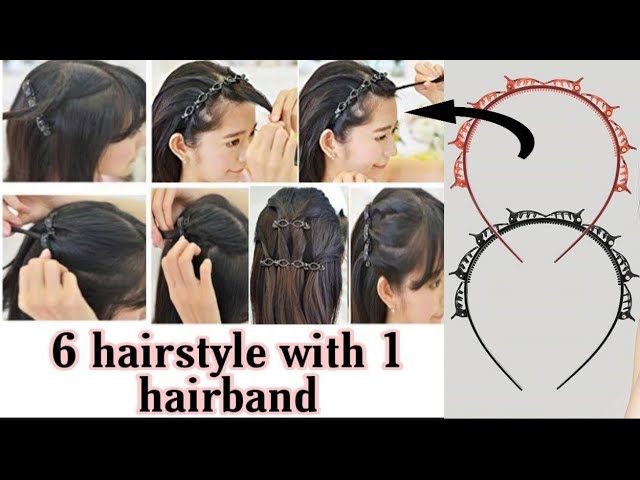 Buy DENICRAAS Double Layer Twist Plait Headband Hairpin Double Bangs Hairstyle  Hair Tools for Women Girls.[ Multicolor ] twisted hair bands for women  stylish Online at Best Prices in India - JioMart.