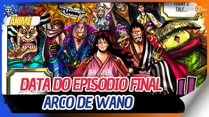 One Piece  Durações e títulos dos episódios da série podem ter