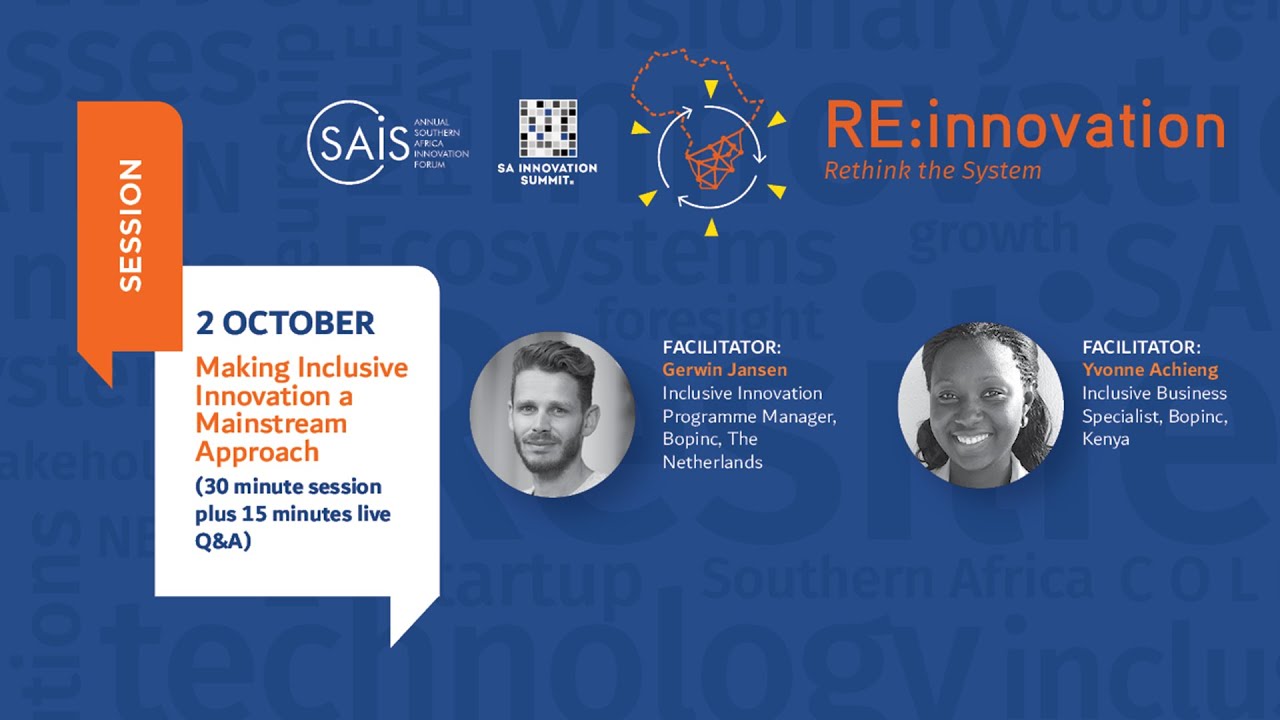 Inclusive Innovation Workshop Livestream