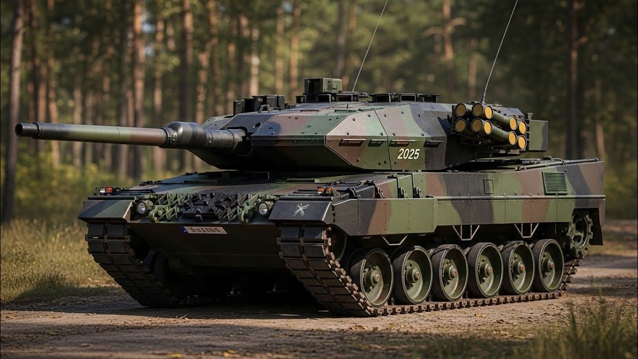 "2025 Leopard 2A8 Is an Absolute MONSTER – Russia Should Be Worried!"