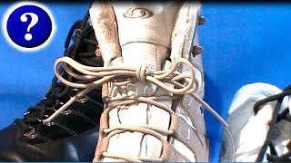 КАК ЗАВЯЗАТЬ ШНУРКИ И НЕ УПАСТЬ | детская обувь, обувь для взрослых | KAK?(Видео о том как завязать шнурки чтоб не упасть. Как завязать шнурки детям/ как завязывать шнурки/ как завяз..., 2016-03-03T12:04:51.000Z)