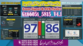 Gx6605s 5815 V4.1 Sat Finder Software  || Gx6605s 5815  Auto Update Biss Key || DVB Finder Software screenshot 4