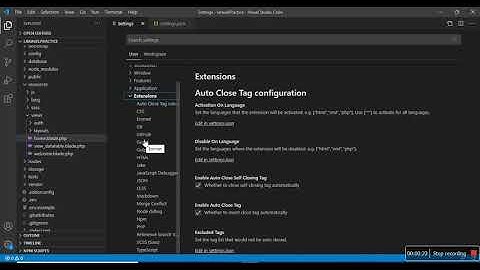 How to add auto complete html tag in visual studio code
