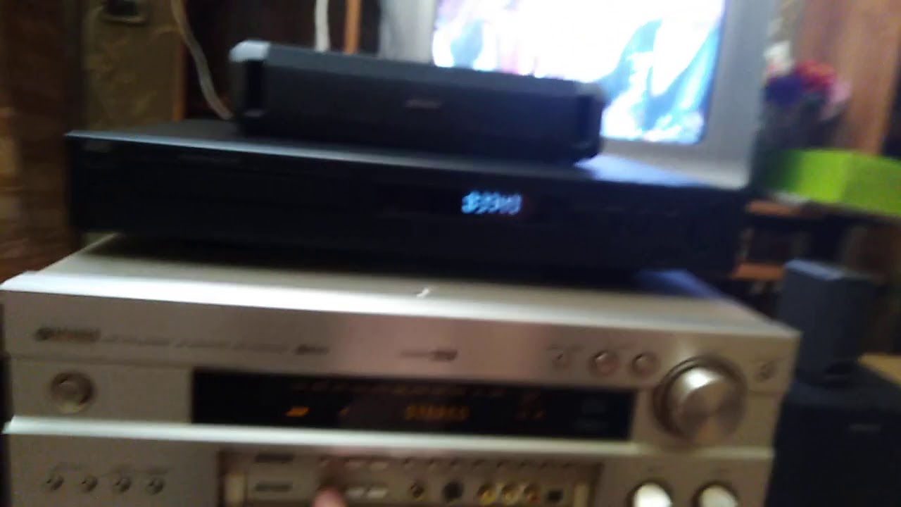Yamaha rx-v1200 - YouTube