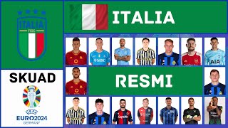 Inilah Daftar Resmi 30 Pemain Skuad Sementara Timnas Italia untuk Euro 2024 | UEFA EURO 2024 GERMANY