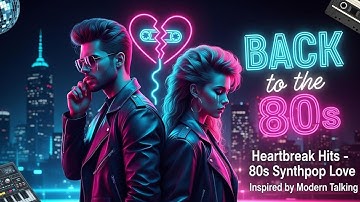 20 Heartbreak Hits in 80s Synthpop Style | Modern Talking-Inspired Eurodisco Love Songs