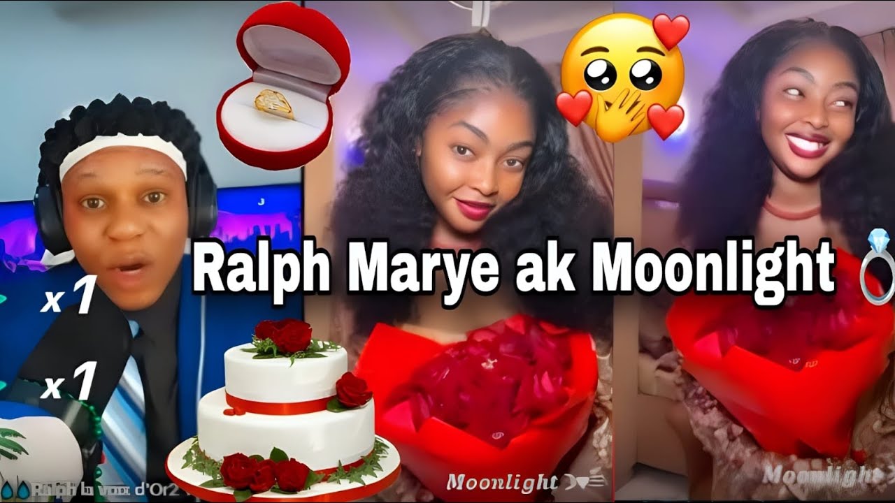 Ralph marye ak Moonlight fanm nigerienne nan💞💍 siw pa t la vin gade kòman sa te ye, maryaj la te bèl