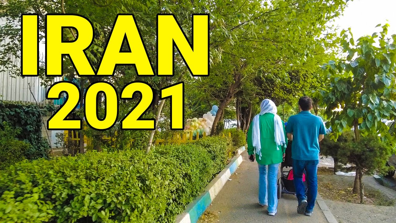 Tehran, Iran 2021 - Walking In Iran Zamin Street | Luxury Neighborhood  🇮🇷 / تهران خیابان ایران زمین