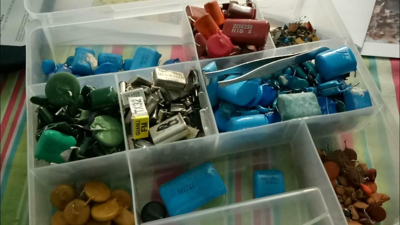 my entire palladium hoard of capacitors and mlcc with crystals before