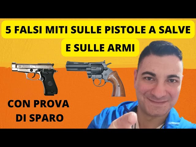 È possibile riconoscere un'arma vera da una scacciacani? - Ore 14 del  29/10/2021 