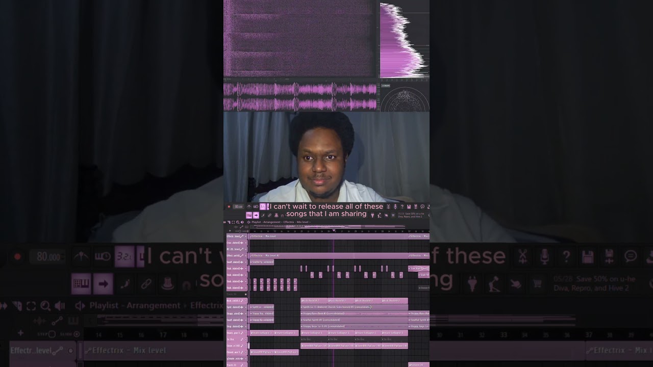 Sorry If I look slow today I'm sick 😷 #producer #musicproducer #flstudio #originalbeats #music