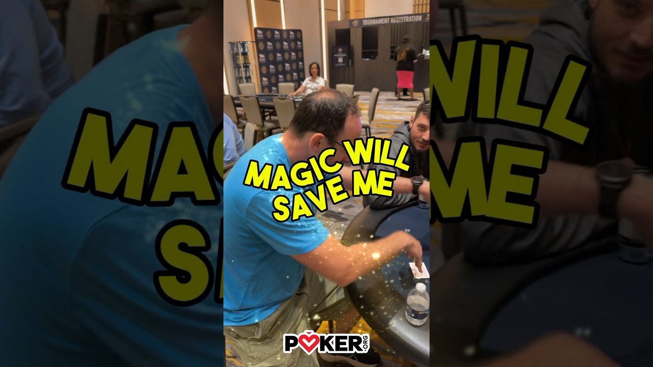 When the only strategy left is magic 🪄✨ 