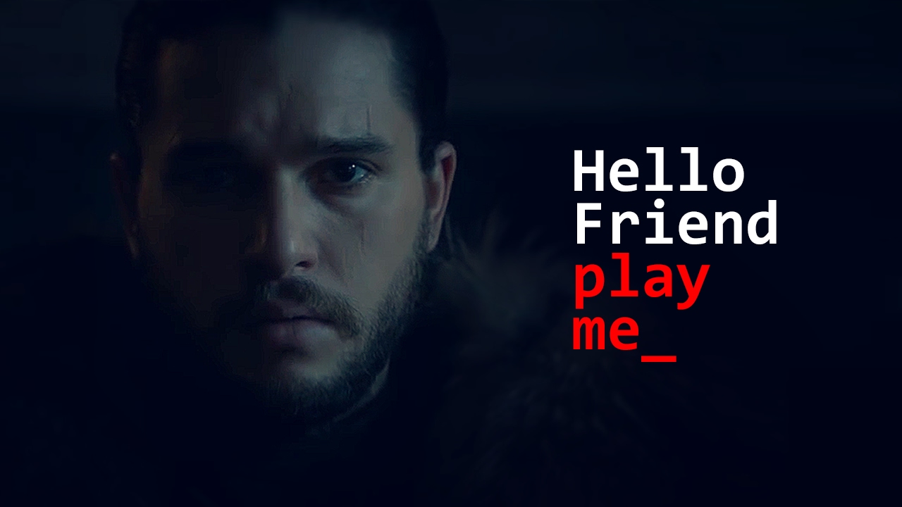 Hello Friend - MultiFandom - Mr. Robot, Game Of Thrones & More - YouTube