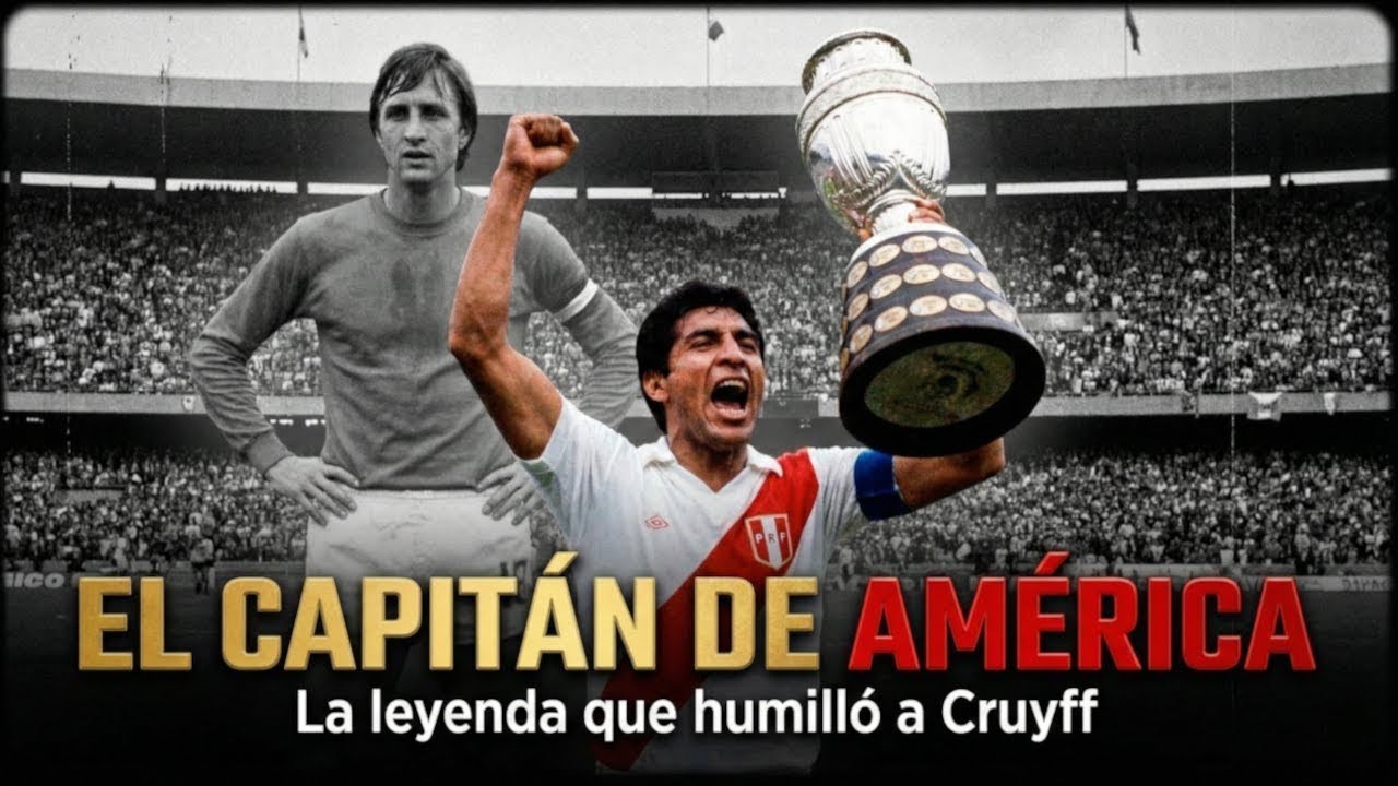EL CAPITAN DE AMÉRICA el MEJOR CENTRAL de AMÉRICA (vs. Cruyff)