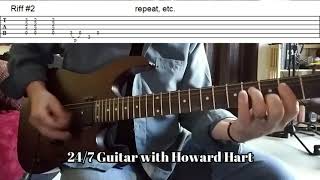 COOL AEROSMITH GUITAR RIFFS