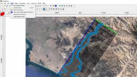 Modeling Coastal Aquiferin MODFLOW / ModelMuse and QGIS - Tutorial