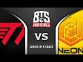 T1 vs OB NEON - BTS Pro Series 2022 S10 Highlights Dota 2