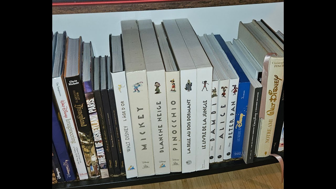 Ma collection de livres Disney par Pierre Lambert !