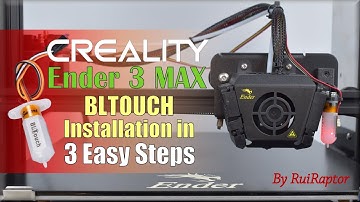 Creality ENDER 3 MAX BLTOUCH - How To Install in 3 Easy Steps