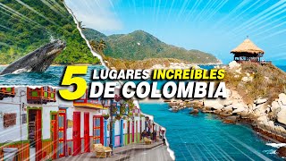 5 Lugares INCREÍBLES para Visitar en Colombia