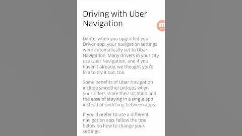 New Uber Driver App Navigation: is it better?!