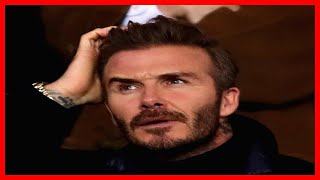David Beckham reveals 'flirty' text he sent to his MUM: 'You're hot'