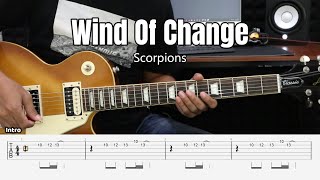 Wind of Change - Scorpions - Guitar Instrumental Cover   Tab