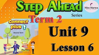 16- كونكت بلس ثالثه ابتدائي الترم الثاني Connect Plus G3 Unit 9 At the hospital Lesson 6