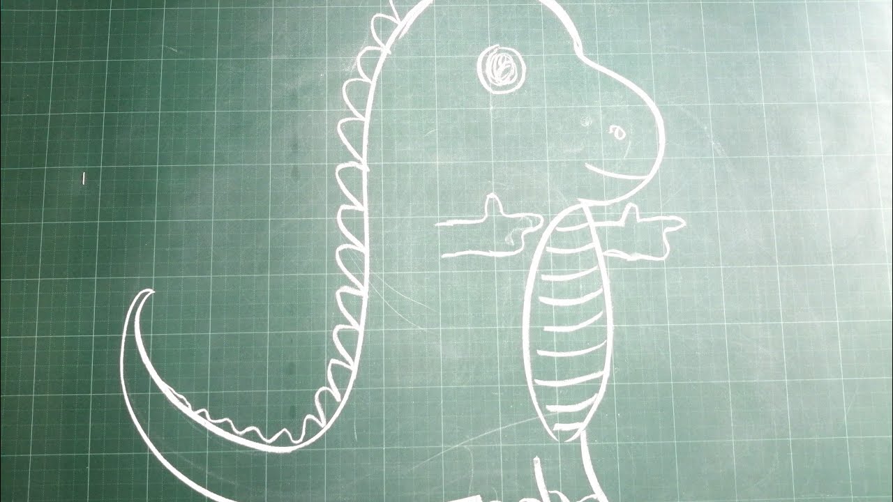Hướng dẫn vẽ hình icon dễ thương vẽ hình khủng long cực dễ  How to draw  Cute pictures 24  YouTube