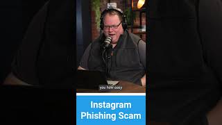Instagram Phishing Scams | SecurityMetrics News #shorts Instagram Phishing Scams | SecurityMetrics News #shorts