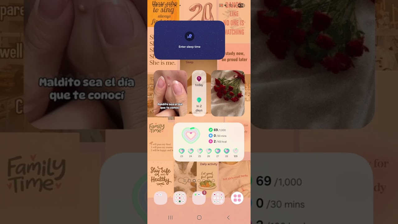 Customize my phone for March💚