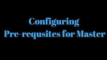 02 - CDP Multinode installation - Configure prerequisites for master