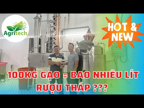 Video Tỷ Lệ Thu Hồi Rượu Của Tháp Chưng Cất Sẽ Là Bao Nhiêu... - youtube