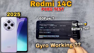 Redmi 14C Pubg Test !!🥶🤩 | Redmi 14C Pubg Graphics Test | Gyro Test | Fps Test | Battery Test