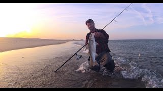 Surfcasting Cape Cod's Great Beach (the National Seashore) spring 2015 screenshot 5