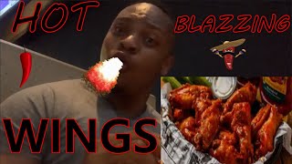 Eating 14 SUPER HOT WINGS! I Tortured  myself! HOT WINGS CHALLENGE! Why did I do this!😭VLOG Failed!