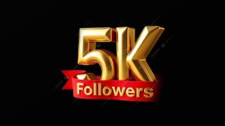 🤯 5k subscribers guys thanks for your support 🔥