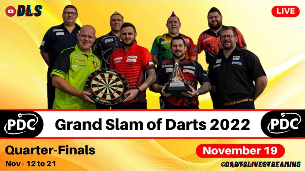 Grand Slam of Darts 2022 Live Stream - Quarter-Finals Day - 02 (Evening Session)